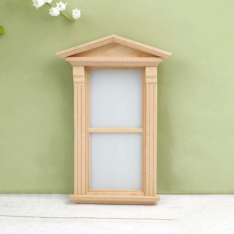 1:12 Dollhouse Miniature Door Window Frame Furniture Accessories Doll Decor Toy