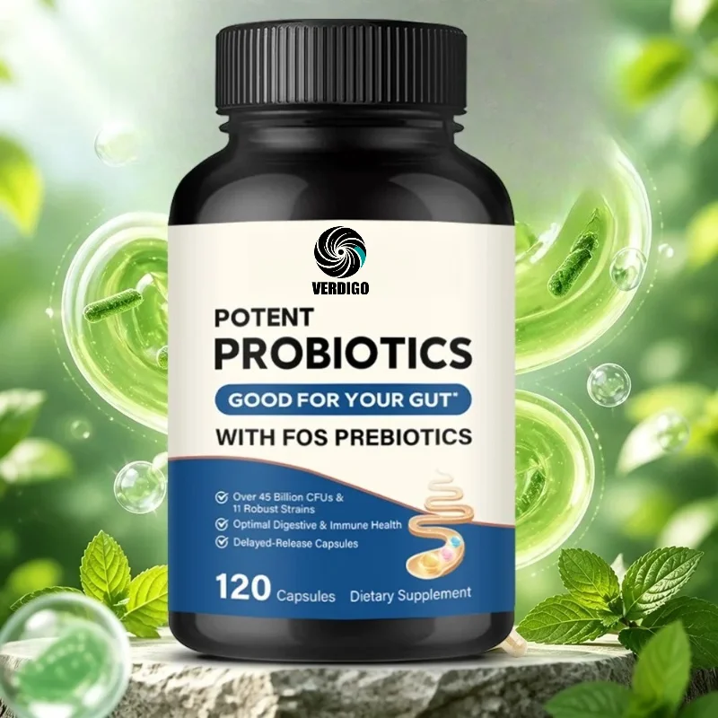Probiotics & Prebiotics Capsules - Helps with Digestive and Immune Support, Immune System, Dietary Supplement