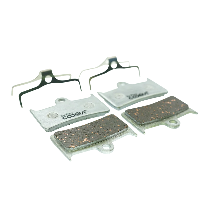 4 Pairs, Ex plus Bicycle Brake Pads for Hope Tech V4 Caliper, Alu-Alloy Backing