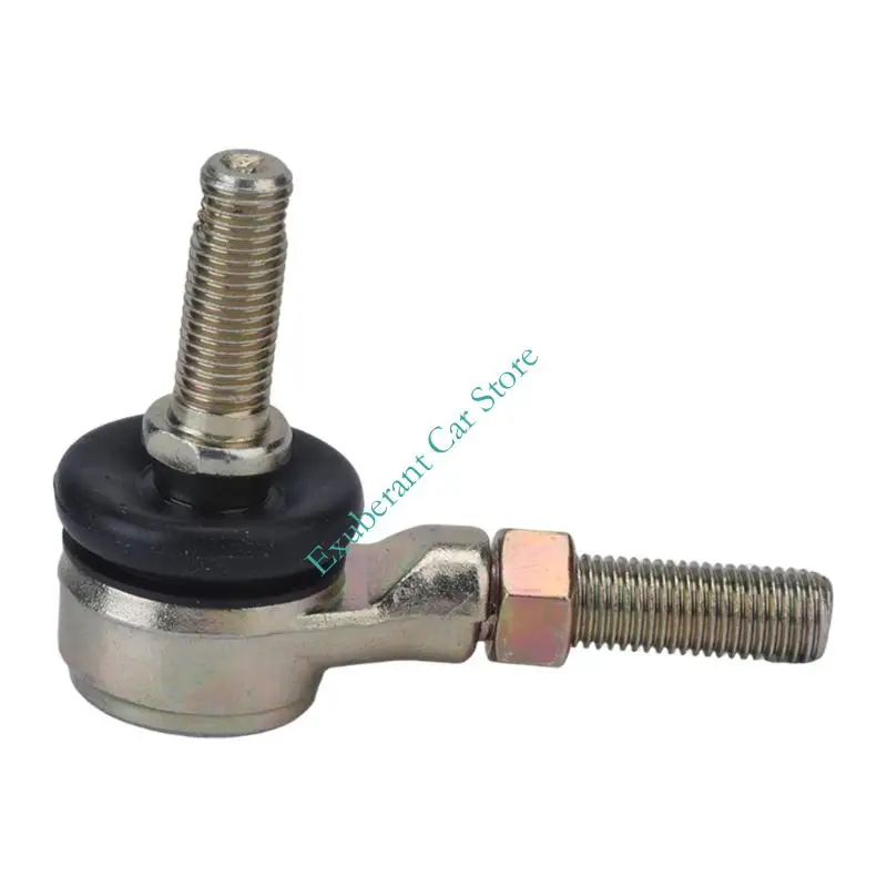 Steering Ball Joint Set, 10mm Main Pin Hole, 28mm Threaded End Length, 2 Piece Pair for 110-250cc Go Kart Steering Linkage
