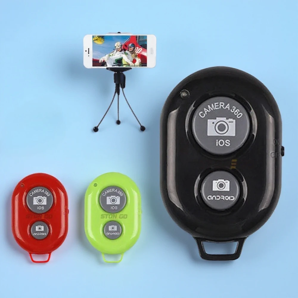 Wireless Bluetooth Remote Shutter Camera WIFI Selfie Remote Control for Android iOS Smartphone Compatible with iPhone Samsung