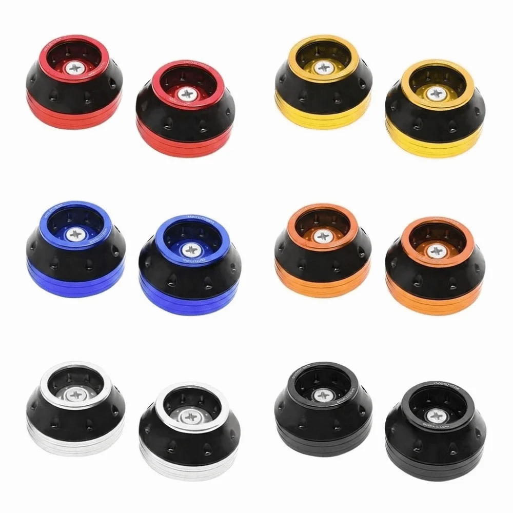 2Pcs Aluminium Legierung Anti Crash Protector Elektrische Roller Zubehör Schutz Pads Slider Tassen Stoßdämpfung Dekoration – Detail 3