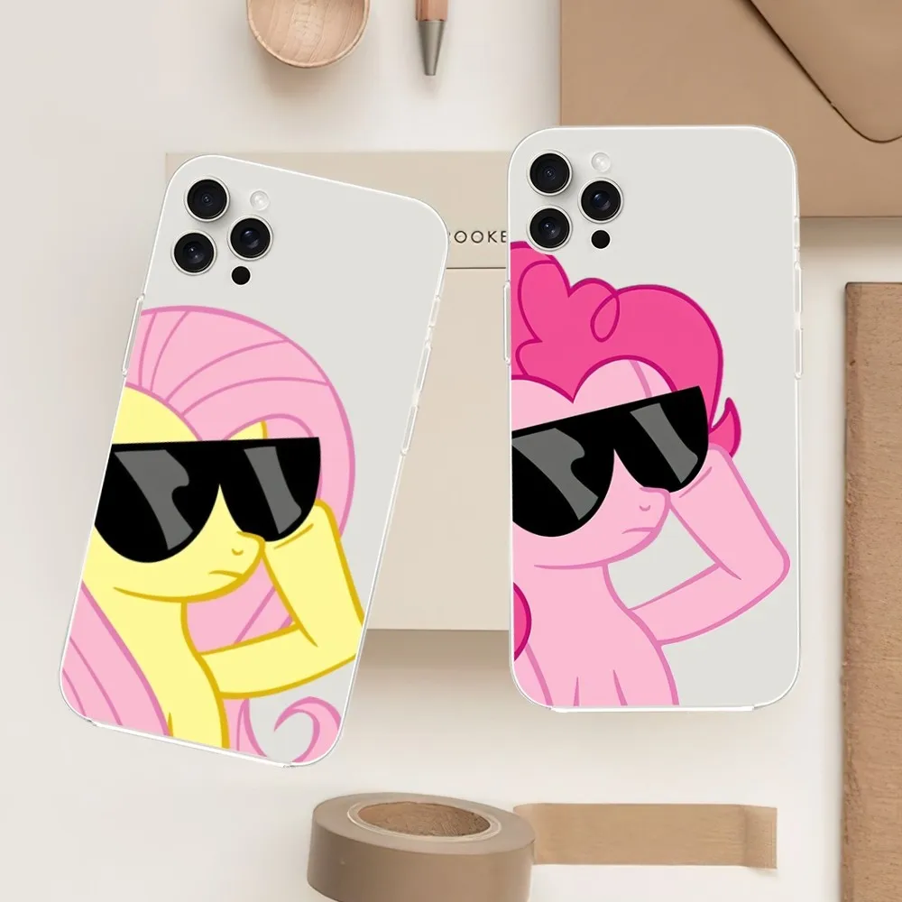 M-My Little P-Pony Phone Case For Samsung Galaxy S20 S22 S23 A71 FE Lite Plus S21 ULTRA Transparent Shell