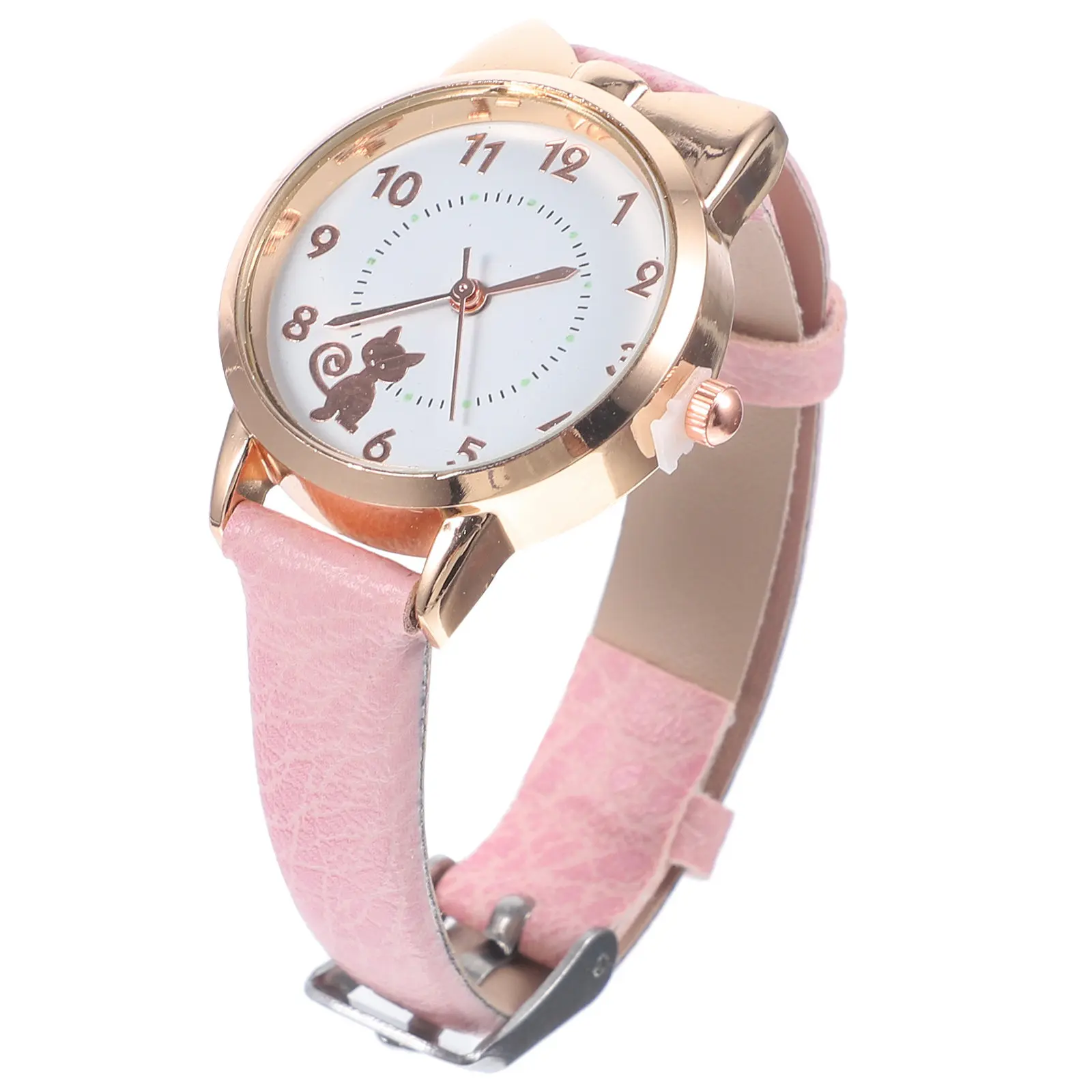 1Pcs Wrist Watch For Watch For Analog Comfortable PU Band Quartz Party School Cartoon