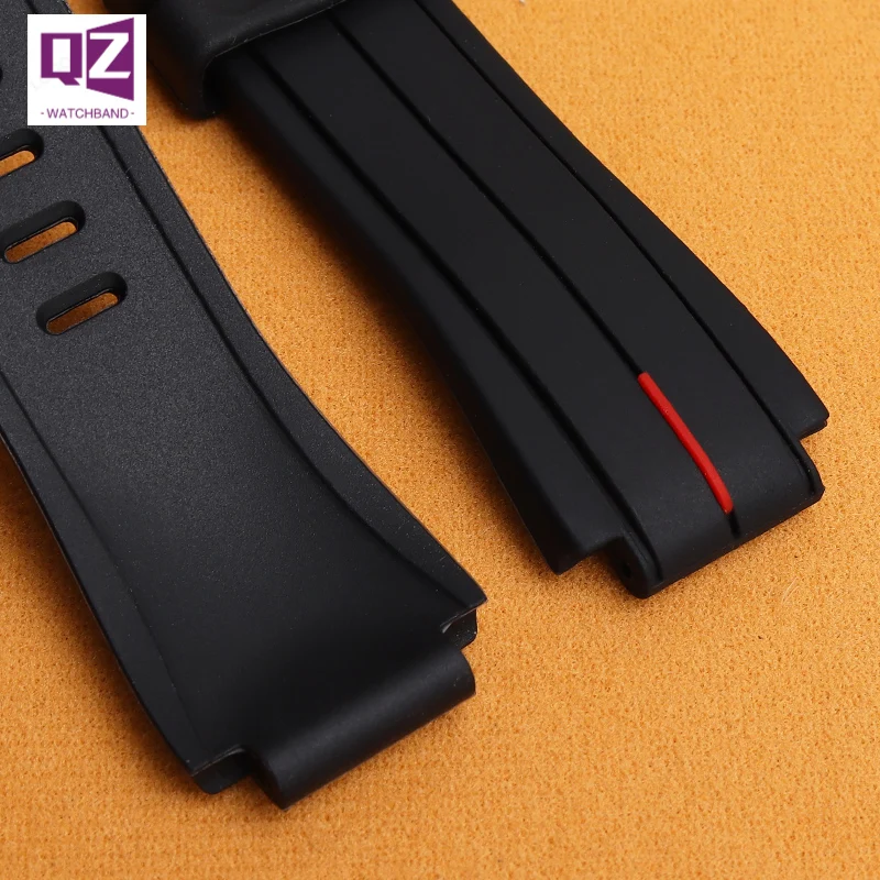 Correa de reloj de goma de silicona 24*16mm correa de moda deportiva para relojes Timex Compatible con T2N738 T2N739 T2N720 T2N721 T49706