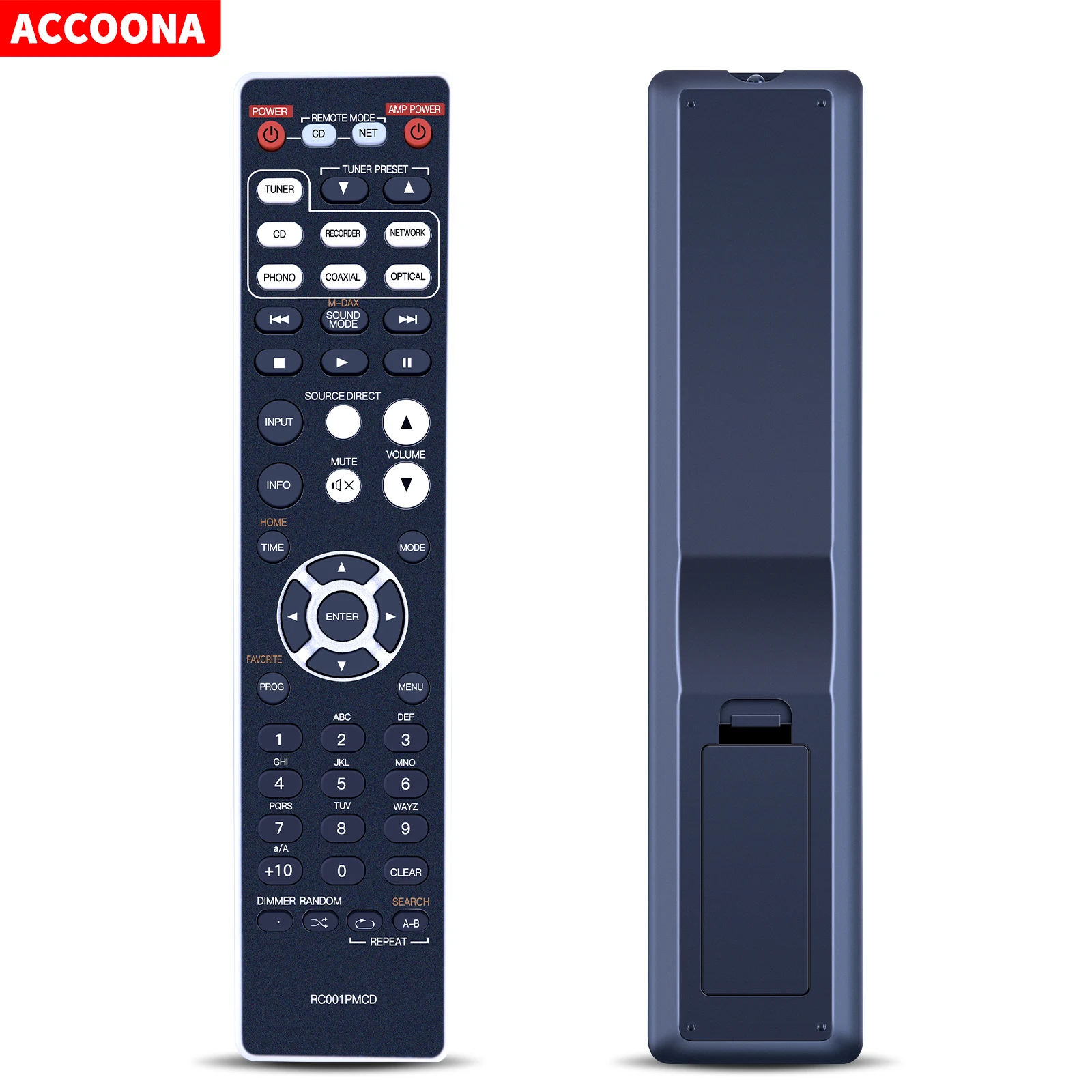 RC001PM RC001PMCD Remote Control For Marantz RC002PMCD RC003PMCD Hi-Fi Component Stereo Integrated CD Player