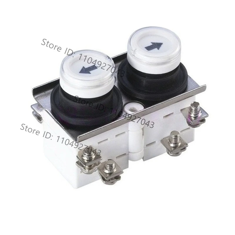 2Pcs micro-electric control switch assembly, electric hoist button switch JDLA108-22-2P