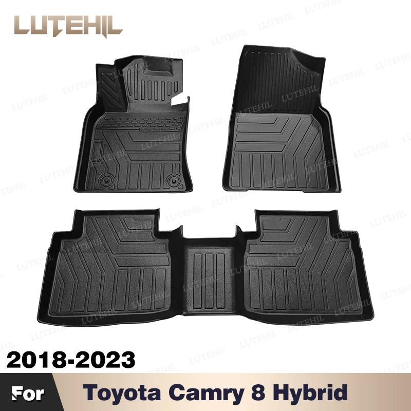 

Custom TPE Car Floor Mat For Toyota Camry 8 Hybrid 2018-2023 22 21 20 19 Carpet Cover Waterproof Protector Accessories parts