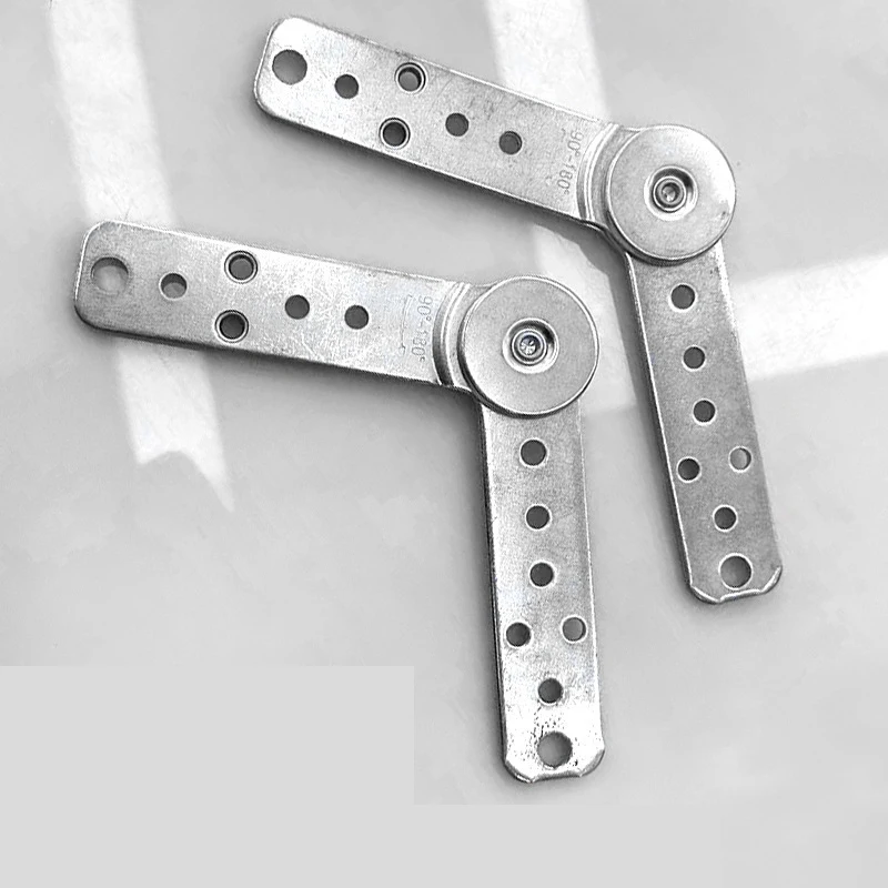 Small Round Watch Hinge 90 180 Adjustable Angle Sofa Hinge Sealed Furniture Hardware Auto Wave Plate Hinge
