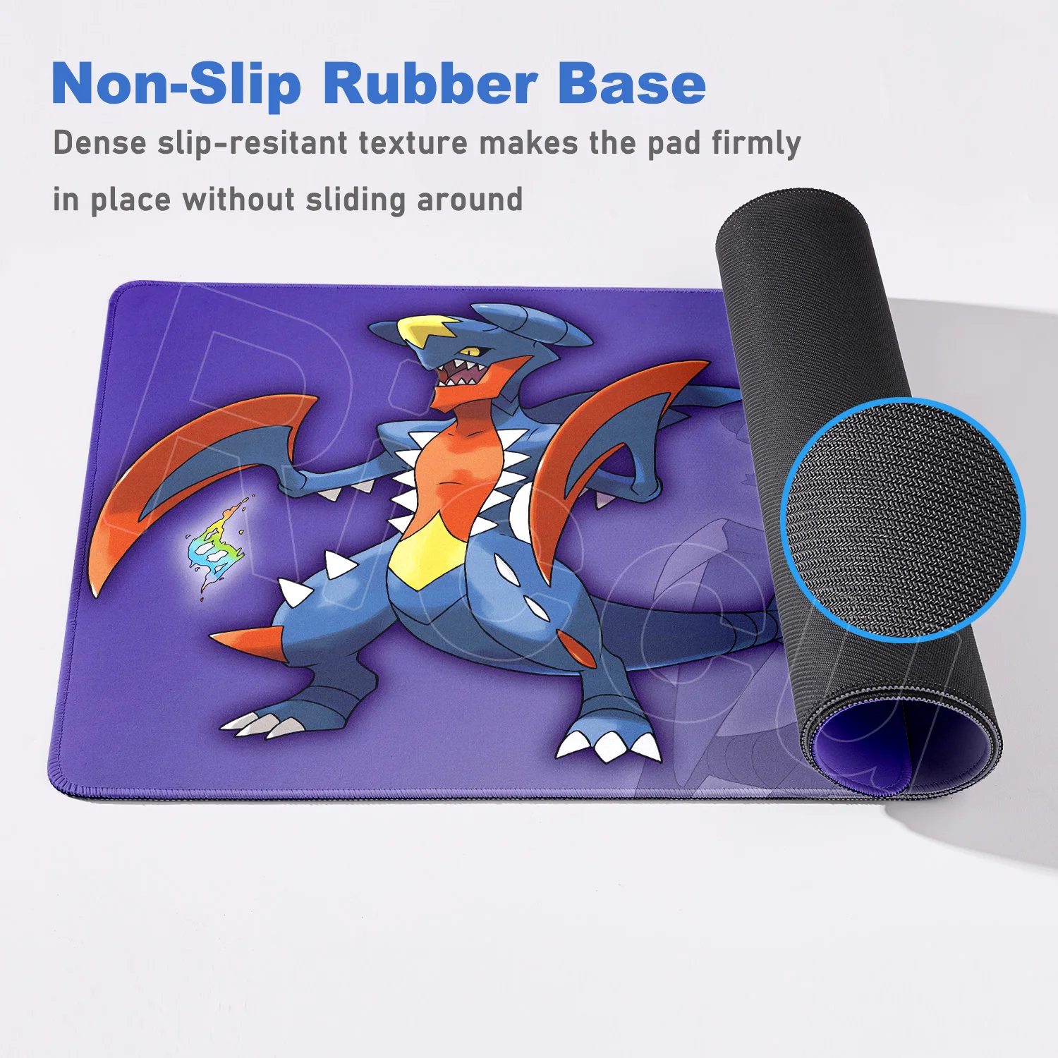 Kawaii Garchomp الكرتون كول ماوس الوسادة ألعاب الكمبيوتر لوحة المفاتيح مكتب الملحقات مكتب كبير ماوس أنيمي الكمبيوتر الجدول الحصير