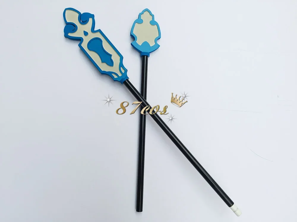 Mikleo Long Staff 소품 Tales of Zestiria 코스프레 소품 할로윈 크리스마스 멋진 파티 의상 액세서리
