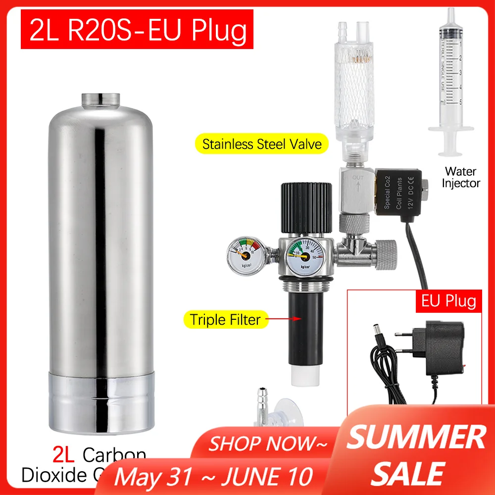 2L Aquarium Diy CO2…