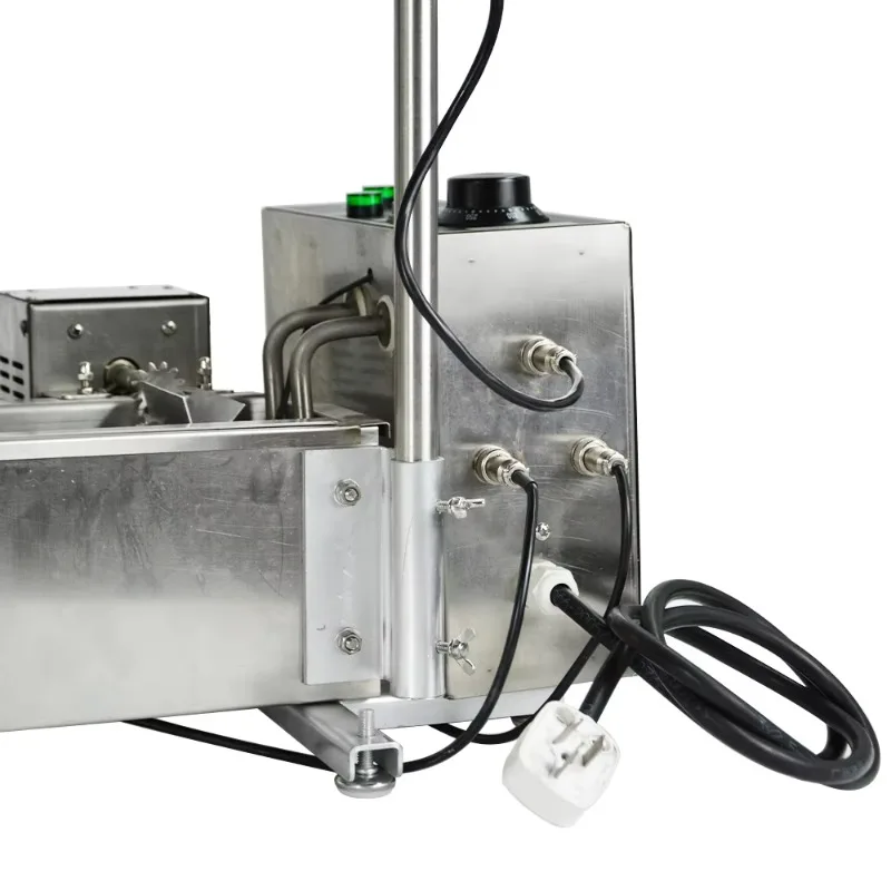 حار بيع سعر آلة دونات التجارية التلقائي الكهربائية صانع قلي الدونات الصغيرة للبيع