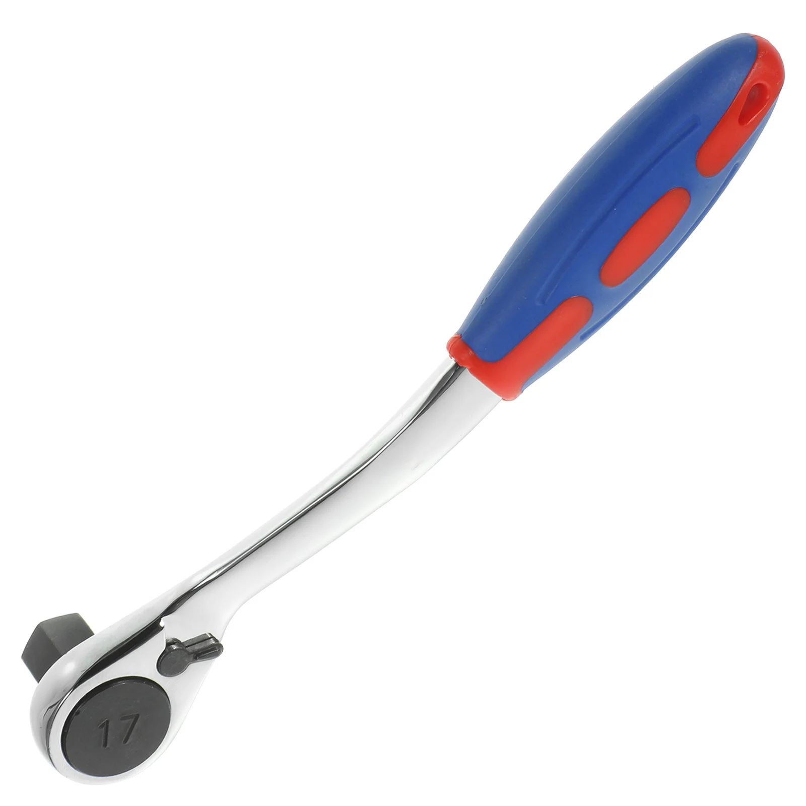

Ratchet Wrench Two-Way Design 17mm Premium Steel Durable Tight Spots Use Professional Wrench Spanner Tool Ratchet Spanner