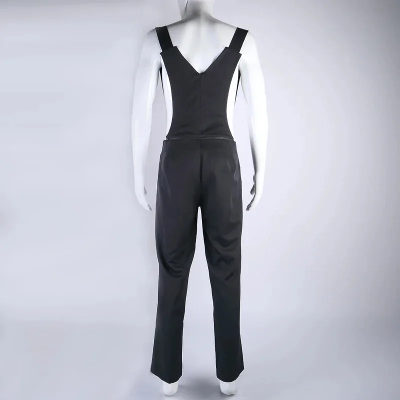 

CyCosplay The Next Generation Premier Line Uniform Pant Bib Pants TNG Men Adult Trousers Rompers Halloween Party Prop