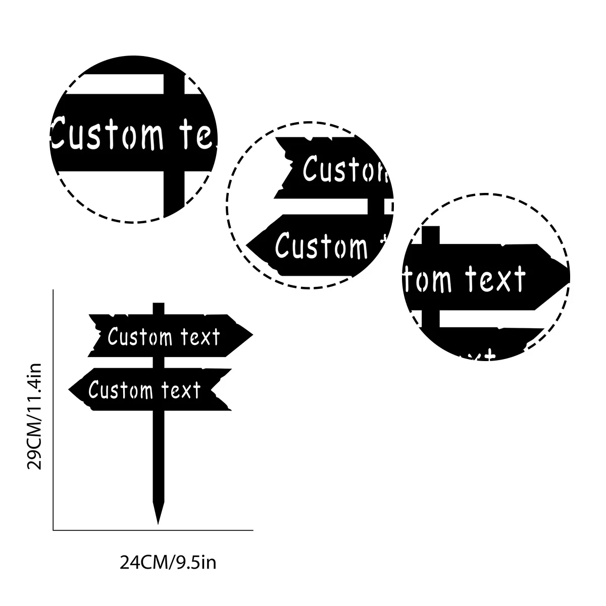 ป้ายลูกศรปลายทางโลหะป้ายทิศทางส่วนบุคคลป้ายถนนโลหะป้ายถนนที่อยู่แบบเป็นเดิมพันลูกศรชี้
