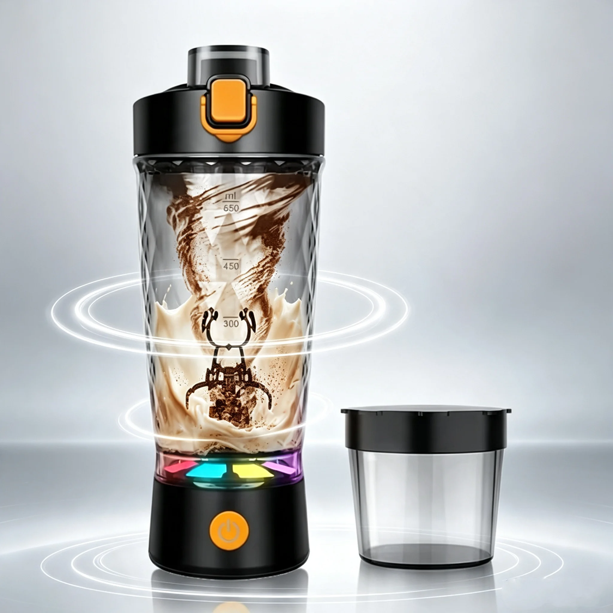 650ml-electric-protein-powder-mixing-cup-usb-rechargeable-automatic-shaker-bottle-mixer-milk-coffee-blender-kettle-gym-outdoor
