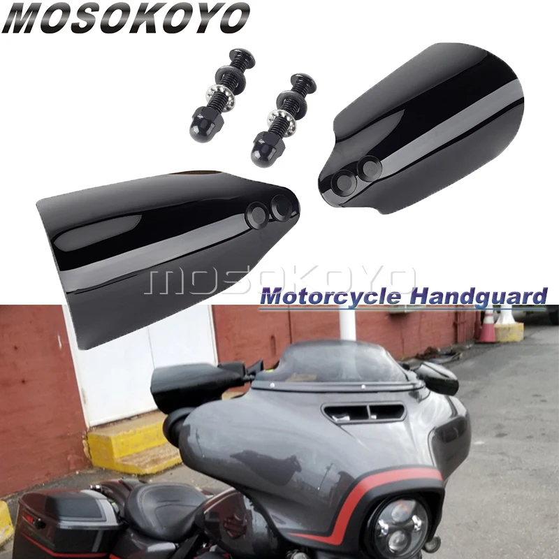 For Harley Touring Street Glide Special FLHXS FLHX 14-20 FLHXSE 15-20 FLHT 19-20 Handguard Protector Handguards Hand Guard Cover