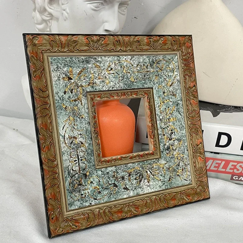 Changeable Size Mounting Frame with American Vintage Style for Home Decoration Stylish 3D Decoration Picture Frame