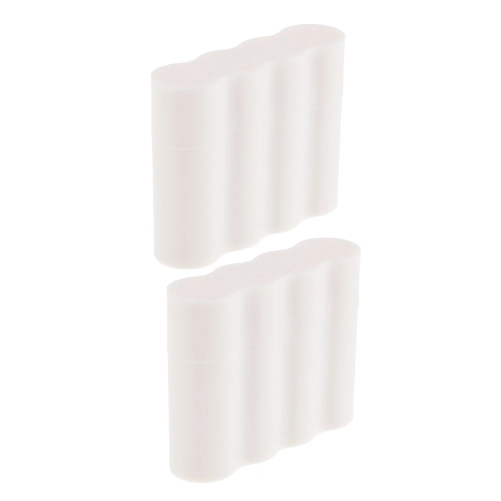 

2 Pcs Case Holder Organizer Aa Supplies Tpee Home Office 4-slot Storage