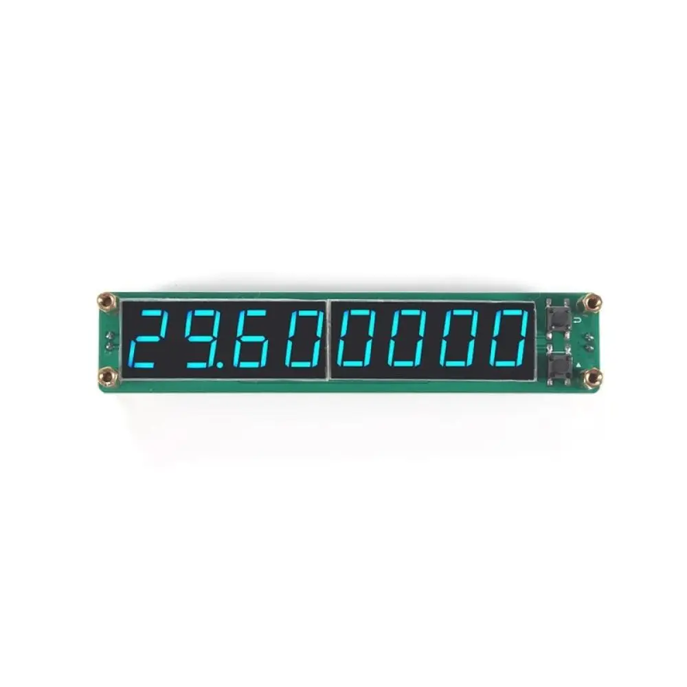 High Performance RF Frequency Counter Module 8 Digit LED Screen 0 1 To 2400 MHZ Precise Signal Tester For Ham Radio Tech