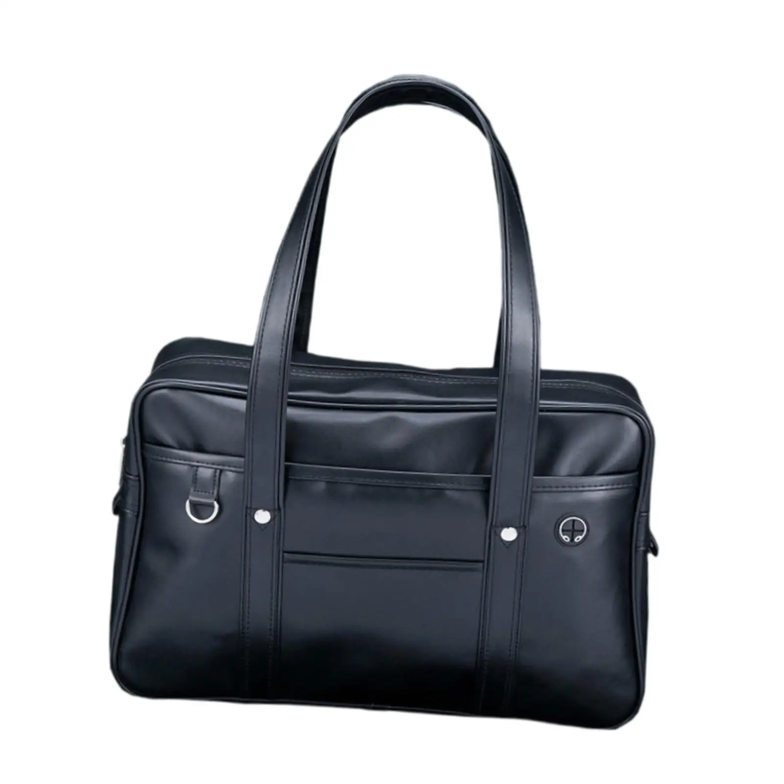 

Women Shoulder Bag Lightweight Large Capacity Waterproof Casual Zipper Closure Tote Bag PU Leather Trendy Handbag for Commuting