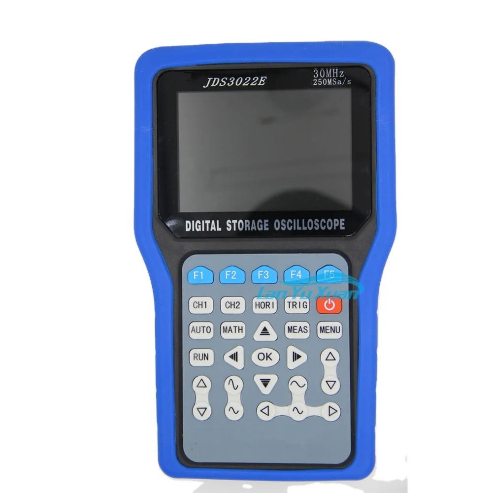 2 Channel 30mhz 250Msa/s Handheld Digital Storage Oscilloscopes JDS3022E Signal Generator Data Recorder