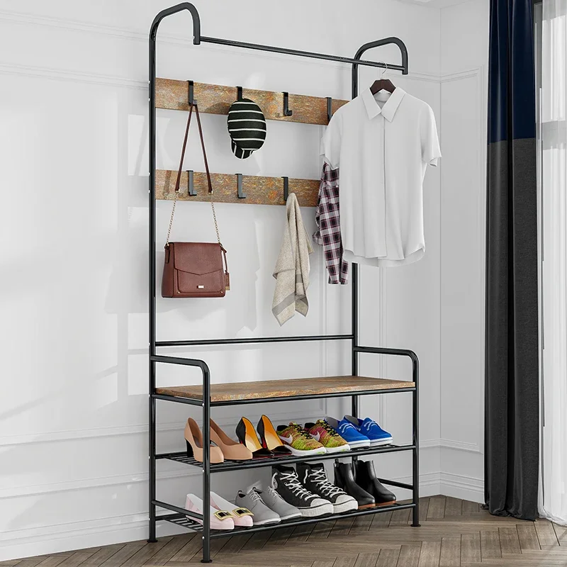 Detachable Shelfs Clothes Rack Closet Wall Mounted Shelving Coat Clothes Rack Hanger Stand Arara De Roupa Home Eccessories