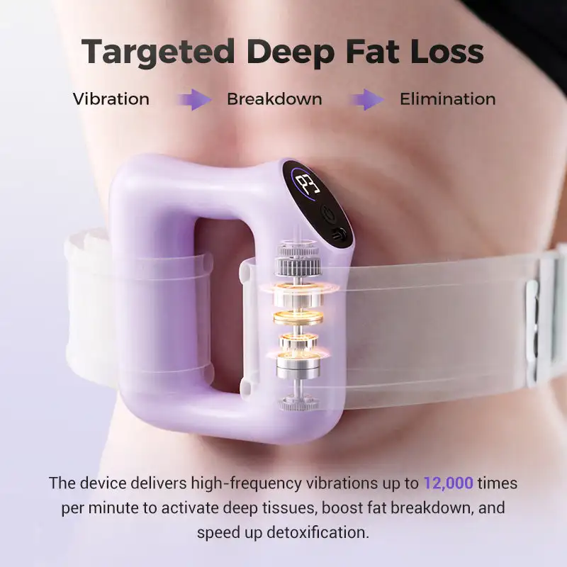 

Full-Body Fascia Ring Multifunctional Exercise Vibration Fitness Massager Fat Burning Shaping Fat Slinger Deep Tissue Massage