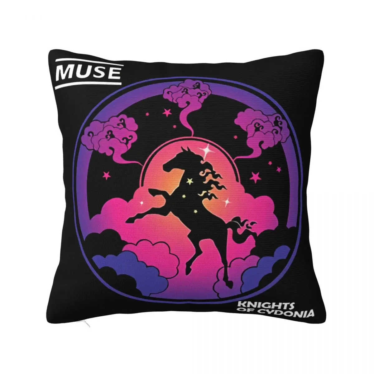 Nueva Muse Knights Of Cydonia Rock Band S 2Xl Chat Me último Retro Hot Men personaje de dibujos animados vacaciones nueva marca funda de almohada