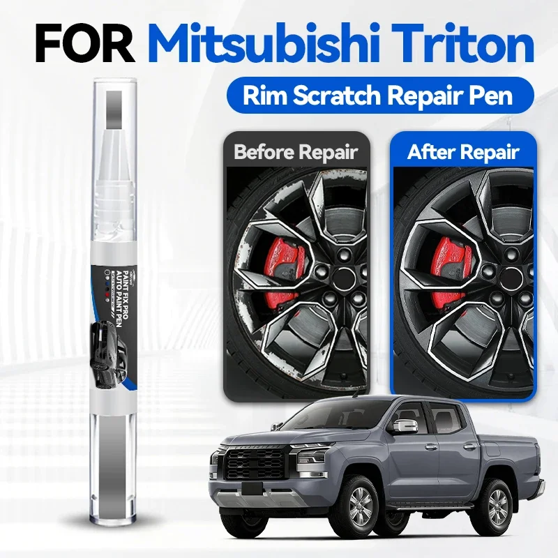 

Ручка для ремонта автомобильной краски для Mitsubishi Triton, аксессуары для ремонта царапин, оранжевый, серебристый, черный, белый, зеленый, синий цвета