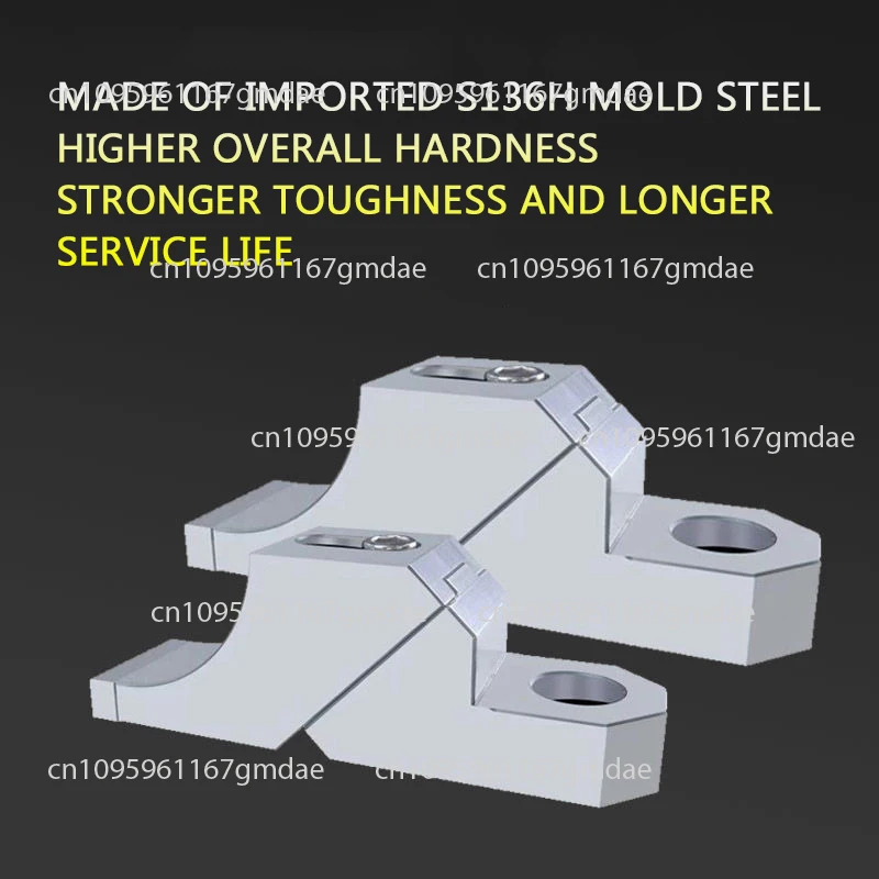 Processing one-way heavy toad clamp side positioning quality assurance