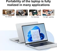 2026 Office Laptop Windows 11 Pro intel i7 8650U Intel Atom A3950 14.1 inch Notebook Computer 12GB RAM 1TB 2TB SSD PC Gaming 5