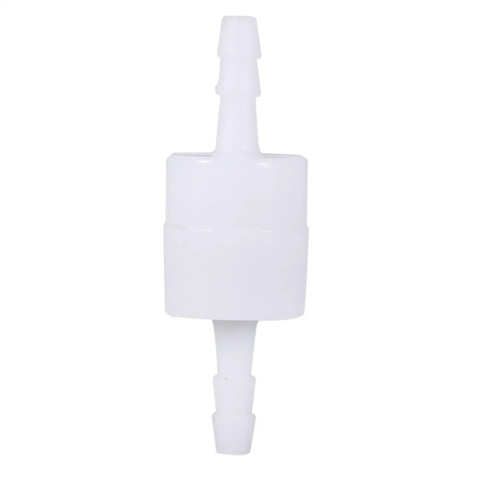 Weißes Einweg-Rückschlagventil aus Kunststoff, 4 mm, 6 mm, 8 mm, 12 mm, langlebiges Rückschlagventil für Öl, Wasser, Gas