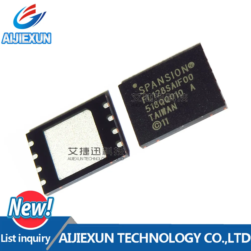 

2 шт. в наличии S25FL128SAGNFI001 WSON-8 IC FLASH 128 Мбит 133 МГц 8WSON RoHS: Совместимость 100% новый и оригинальный