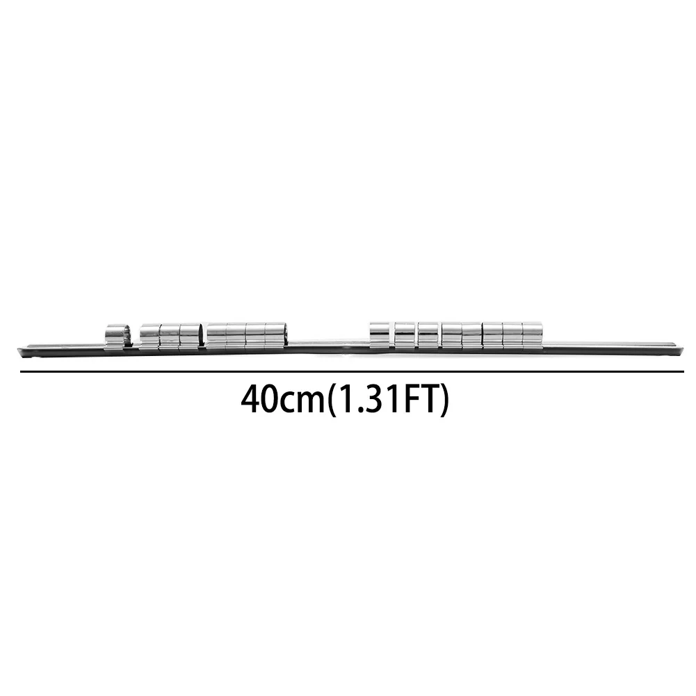 

Holder Socket Clip 1 4 3 8 1 2 1Pc 400mm Silver Stainless Steel Storage Rack Tools Workshop 16 Clips Equipment
