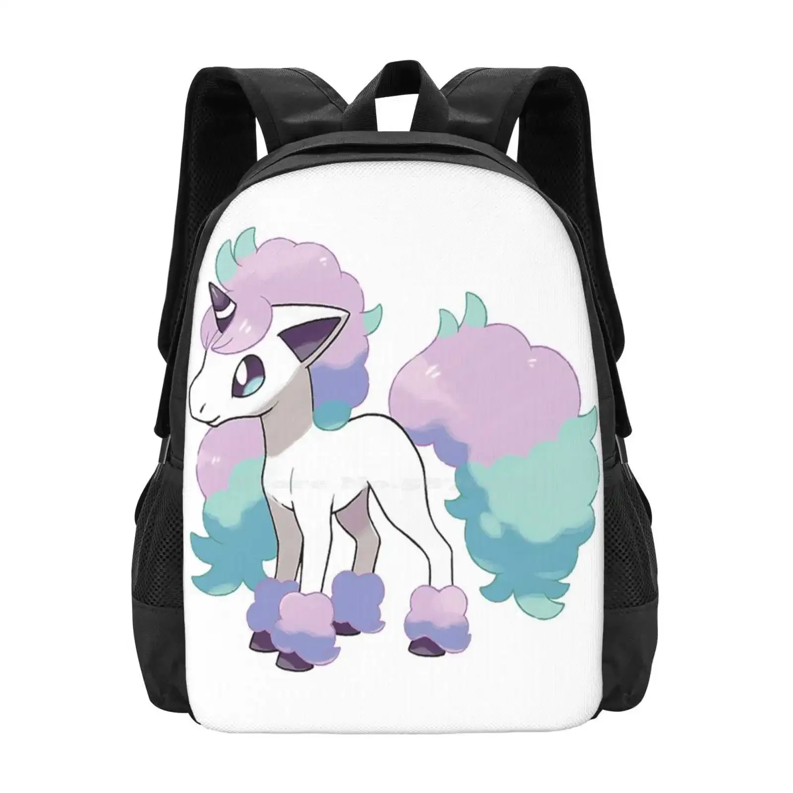 Gálarian Pónyta Chibi - Unicorn Cute Hot Sale Schoolbag Backpack Fashion Bags Gálarian Pónyta Chibi Rápidash Unicorn Chibi