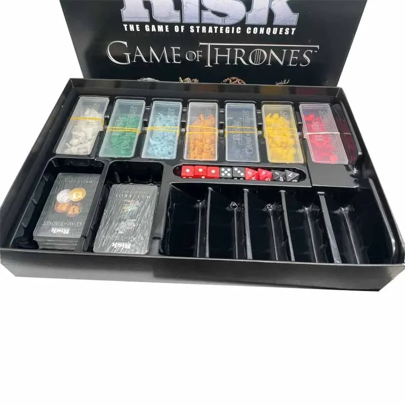 Exciting Strategy Game: Risk Game of Thrones English Card Game for Parties and More