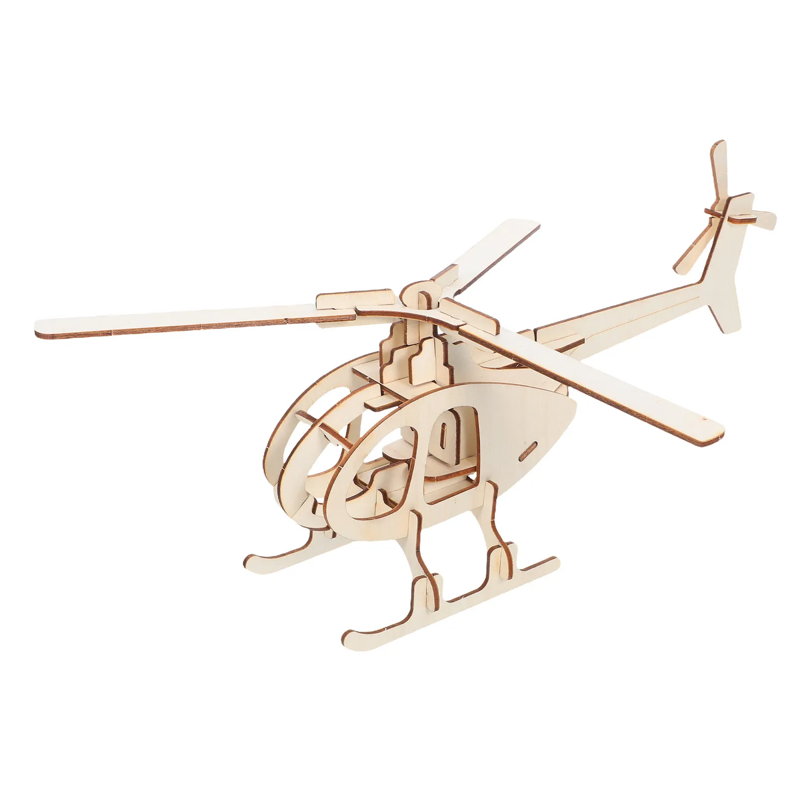 

Набор из 3 деревянных самолетов для самостоятельной сборки - соберите и раскрасьте их, гладкая поверхность для покраски, идеально подходит для развития творческих навыков