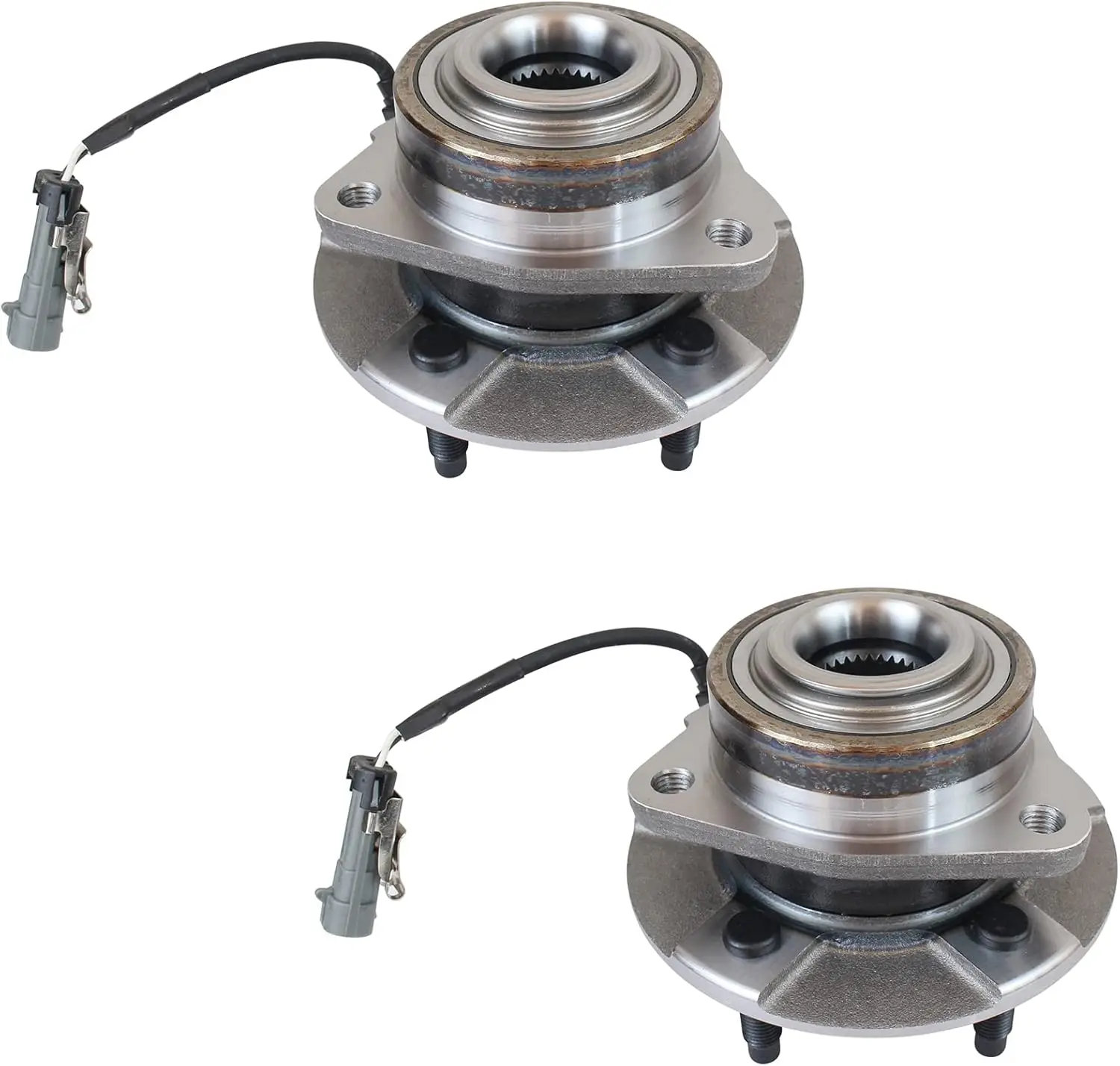 Front Wheel Bearing & Hub Assembly for 2005-2006 Chevy Equinox, 2006 Pontiac Torrent, 2002-2007 Saturn Vue with ABS
