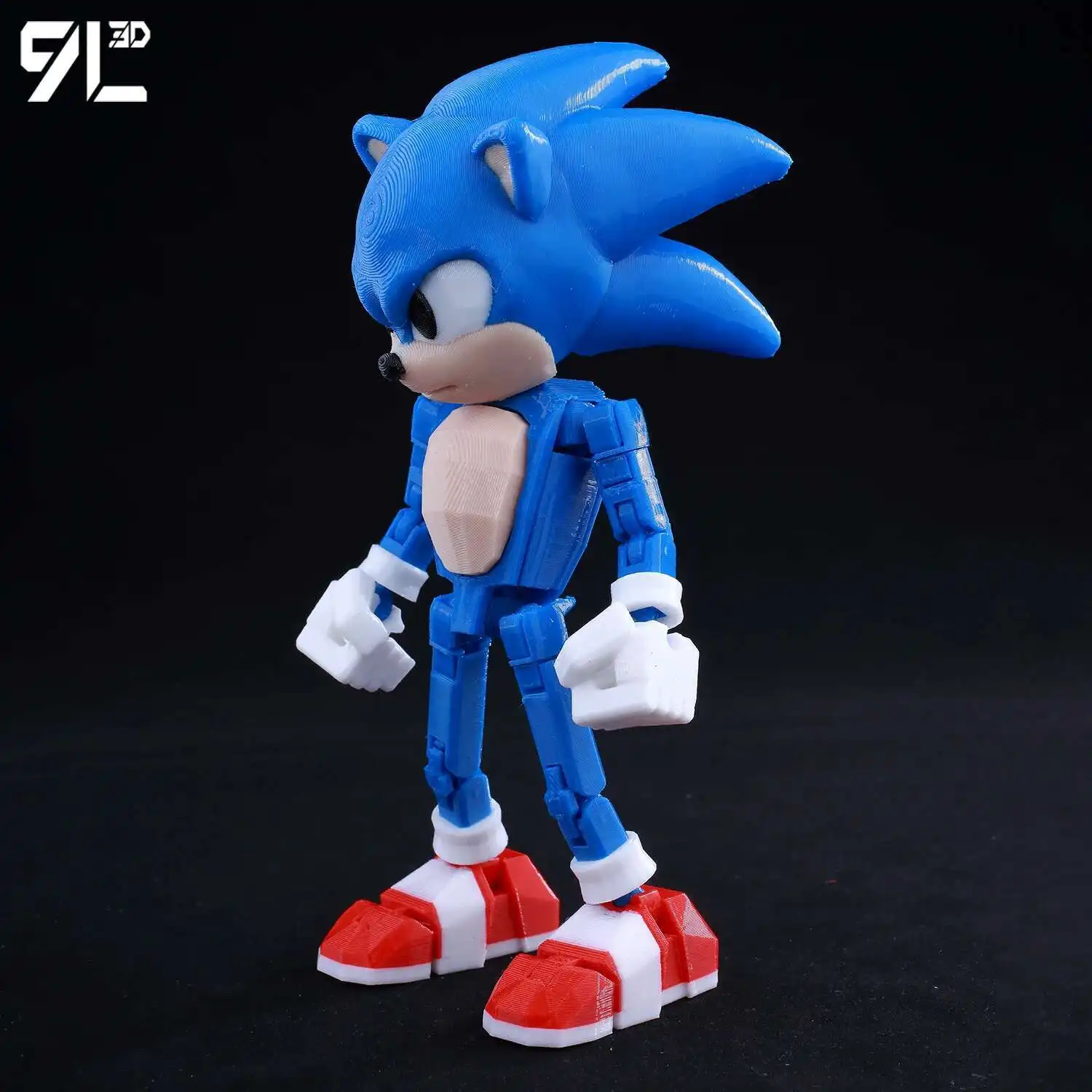 9l 3d sorte 13 mecha série-sonic sombra manequim 13 titan 13