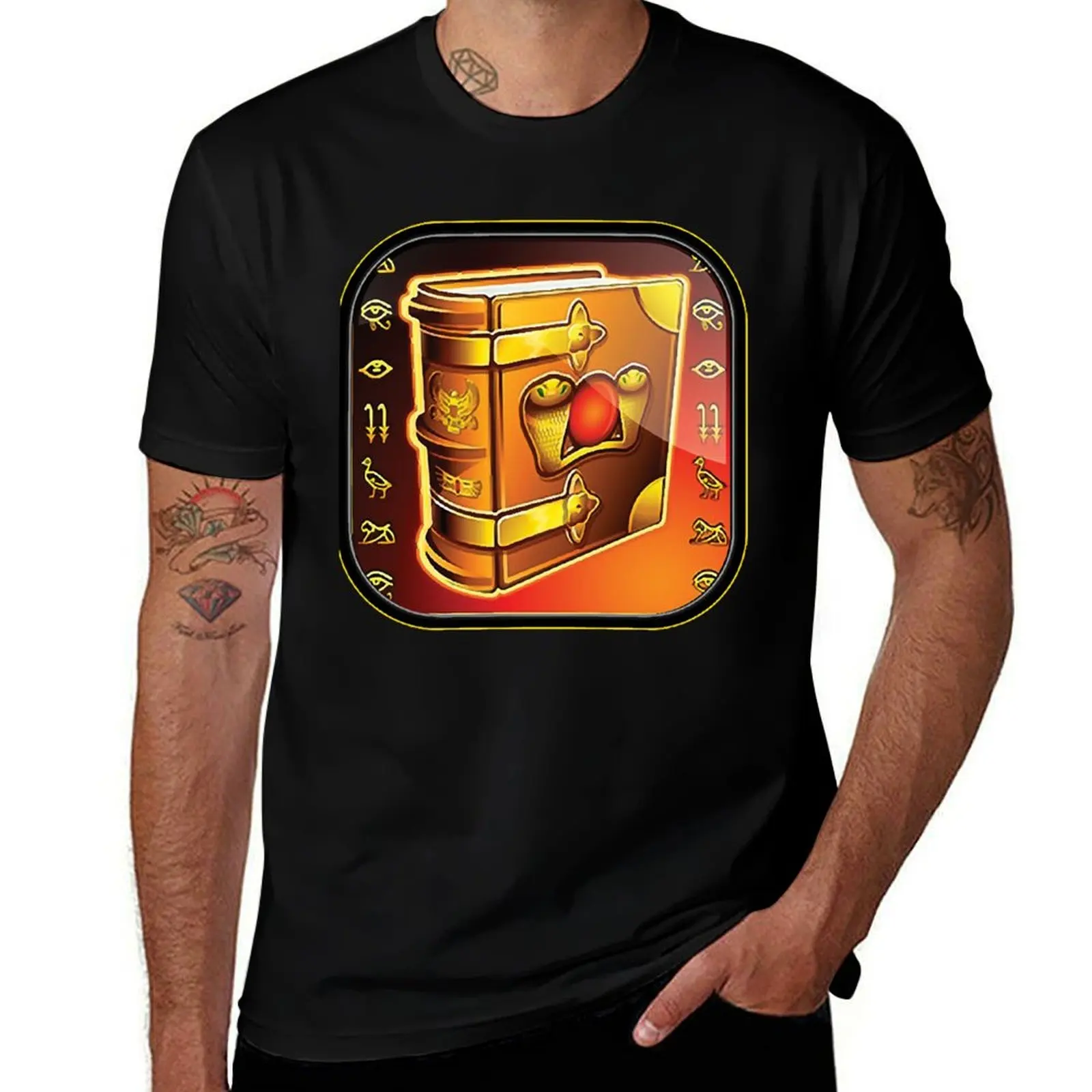 Book of Ra Classic T-Shirt t shirts for man cotton funny t shirts with prints cotton t shirts man 100% T-Shirt