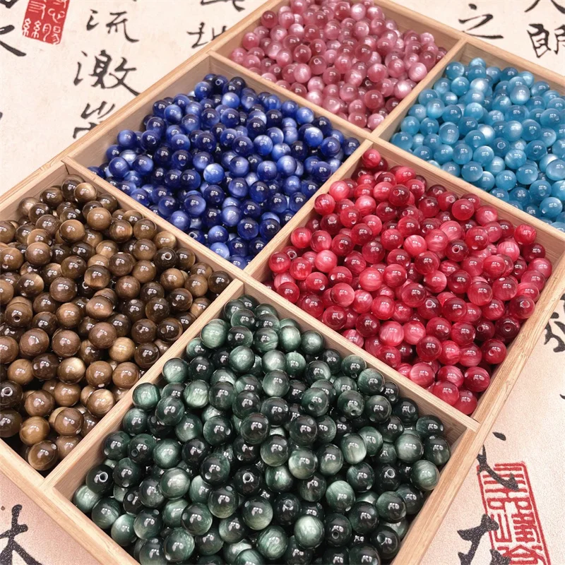 

Wholesale 200pcs/lot 8mm 10mm color print geometry rounds shape resin straight hole beads diy jewelry accessory