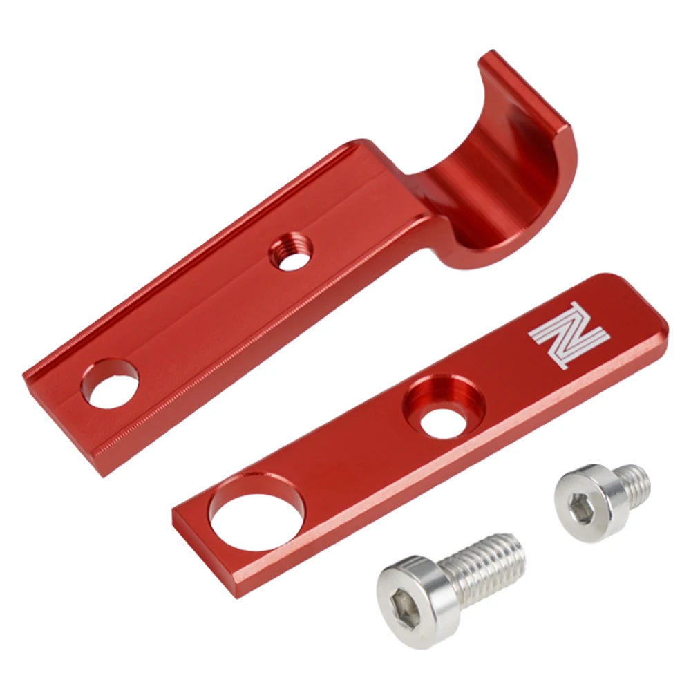 NICECNC Brake Line Hose Clamp Holder Bracket For Yamaha Raptor 700 R 2009-2020 Aluminum Anodized Rustproof Upgrade Accessories