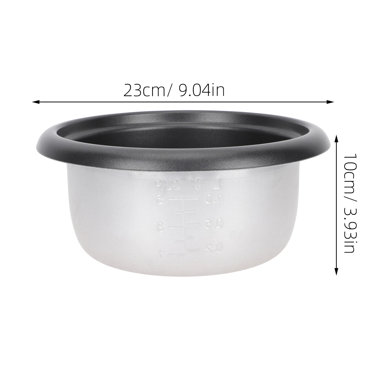 

2L Rice Cooker Liner Non-stick Alloy Inner Pot Replacement Electric Cooker Accessories Cake Mold Kitchen Utensils Household