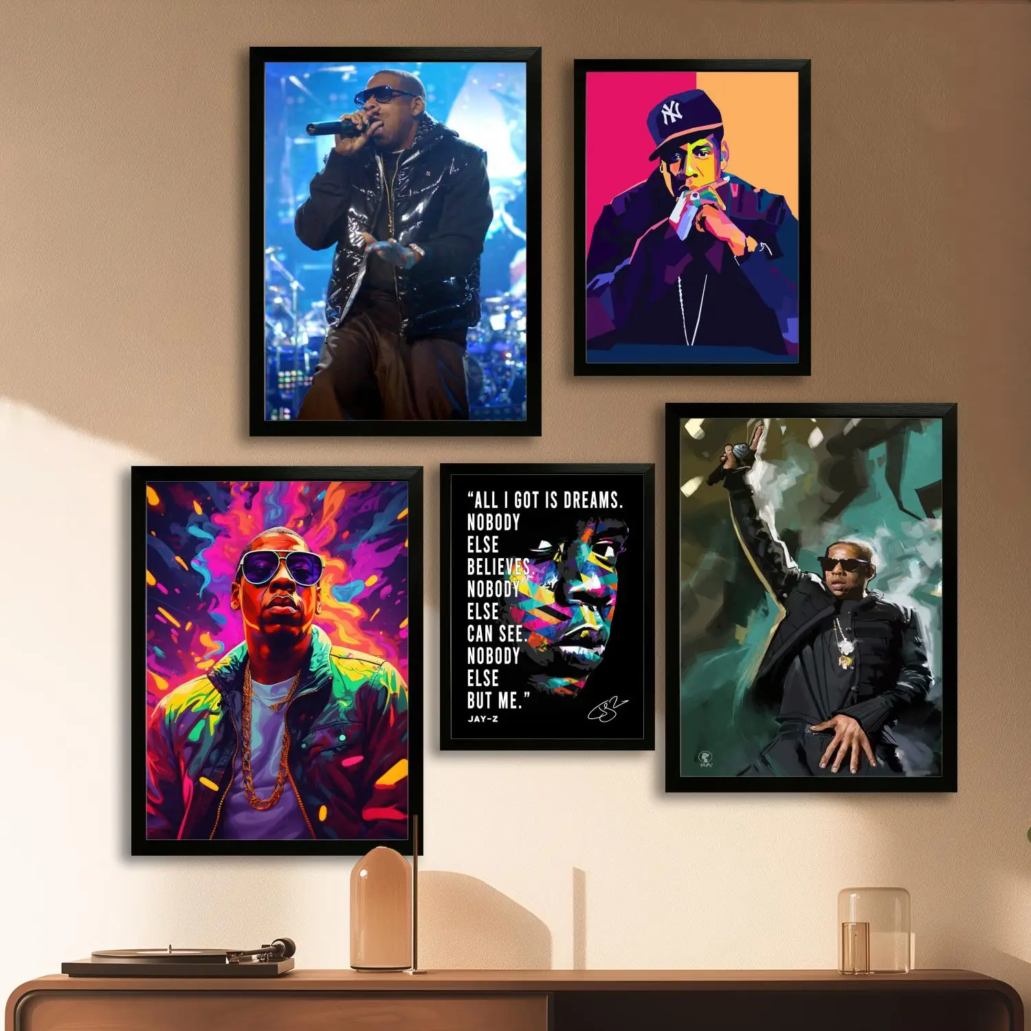 jay z Canvas Art Poster and Wall Art Picture Print, Modern Family Bedroom Decor Posters,Decorative painting