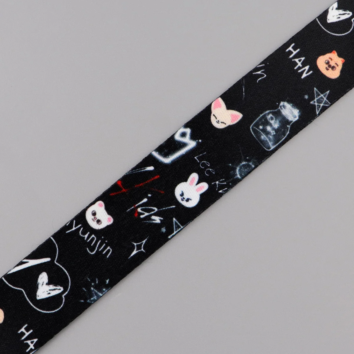Cute Cartoon Animals Lanyard Neck Strap Keychain ID Card Cover Badge Holder Mobile Phone Hang Rope Keyring Accessories Gifts