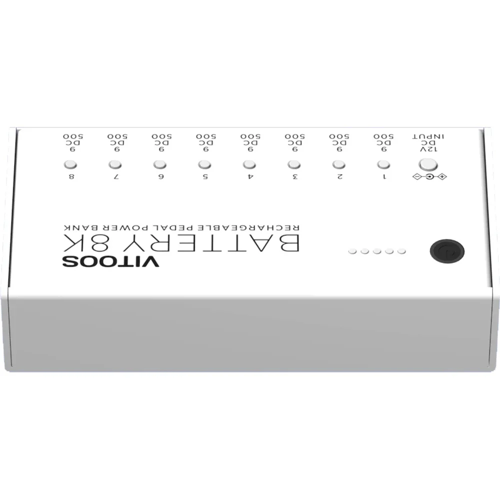 VITOOS BATTERY8K BT8K lithium battery effect pedal power supply fully isolated Filter ripple Noise reduction High Power