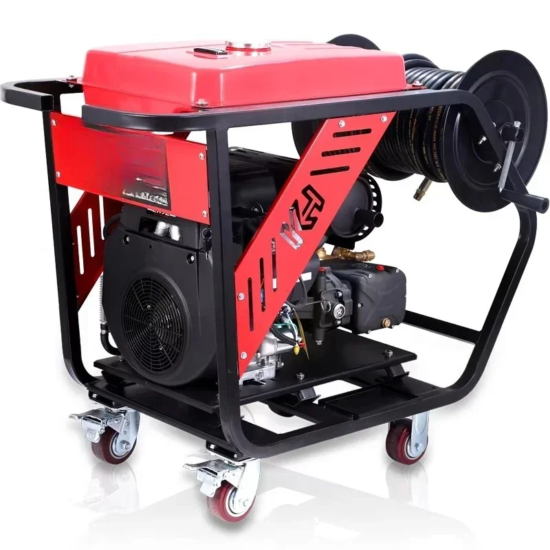 50-600mm Sewer Drain Cleaner Flexible C Cured Pipe Cleaning Machine for Sewer Maintenance