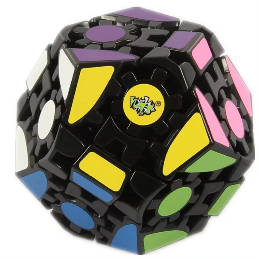 Lanlan Gear Megaminx Gear Vijf Magische Kubus Complete Editie Eenvoudige Editie Sticker 12 Dodecaëder Magische Kubus Volwassen Kinderen Speelgoed
